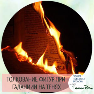 Гадание по тени от сгоревшей бумаги Гадание по тени от сгоревшей бумаги
