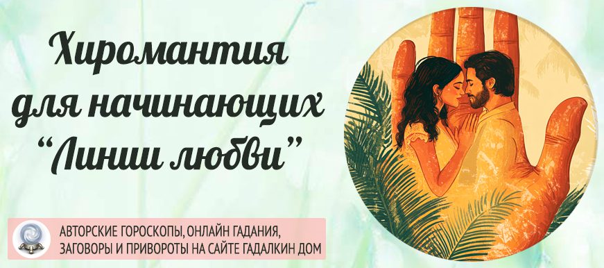 хиромантия: линия любви