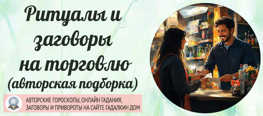 Заговор на хорошую торговлю.