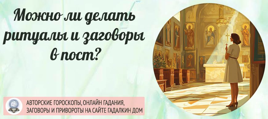 Ритуалы и заговоры в пост: можно ли их применять?