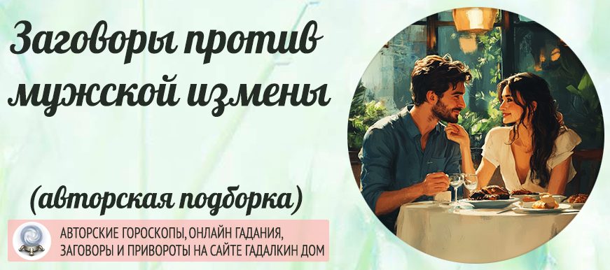 Сильные ритуалы и заговоры против мужской измены