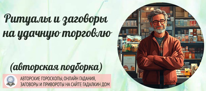 заговоры на удачную торговлю