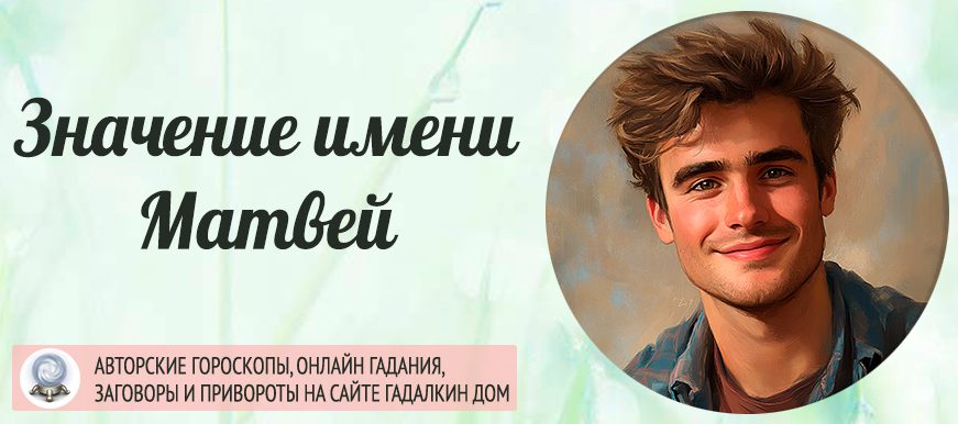 имя Матвей