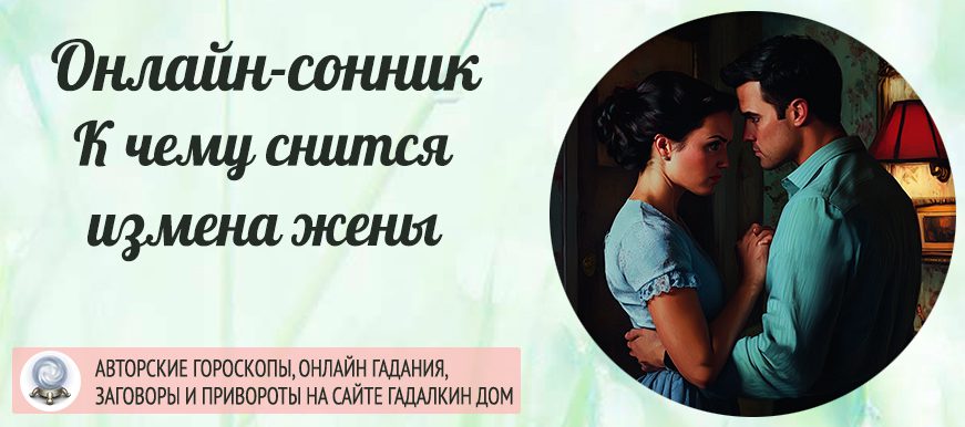 Сонники об измене жены