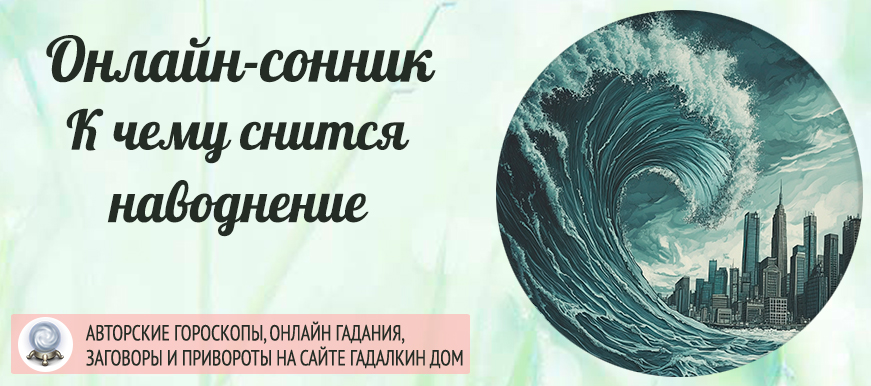 Наводнение во сне