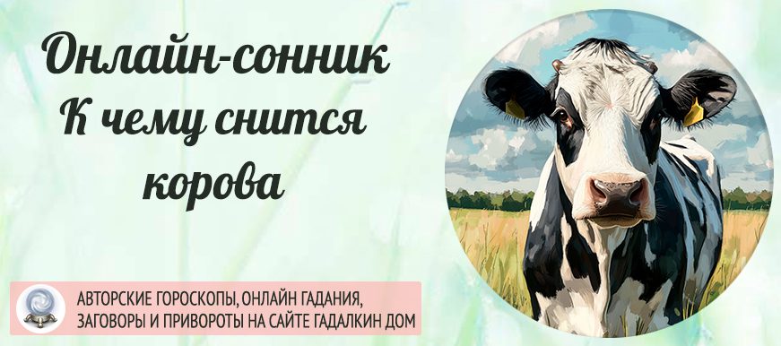 Сонник: корова