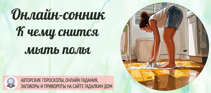 сонник мыть полы
