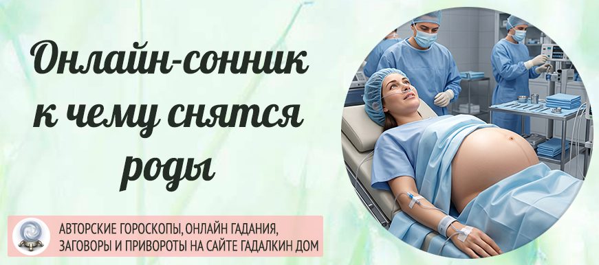 сонник роды