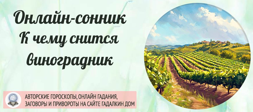 сонник виноградник