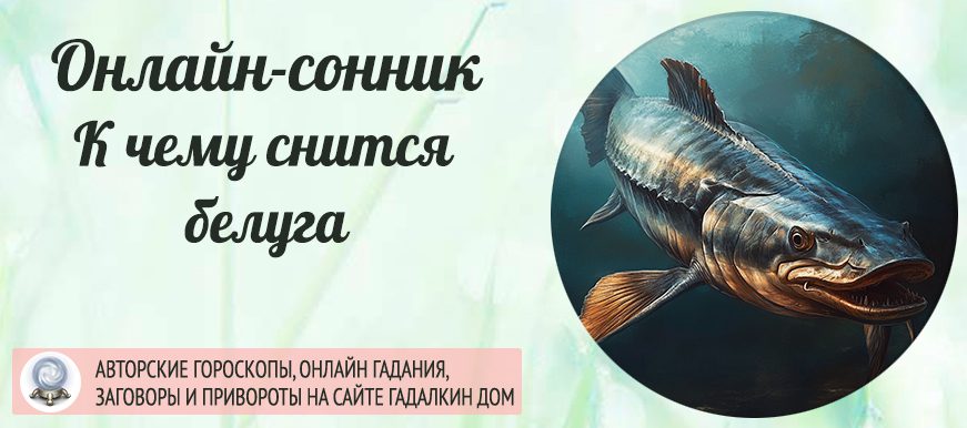 приснилась белуга