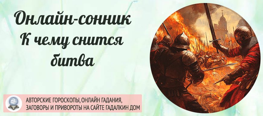 приснилась битва