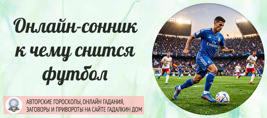 сонник футбол