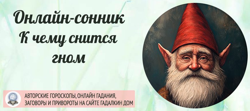 Что значит если приснился Гном
