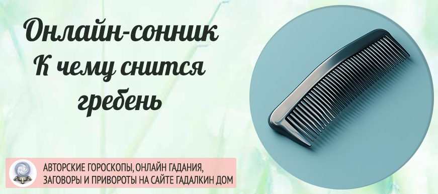 Что значит если приснился гребень