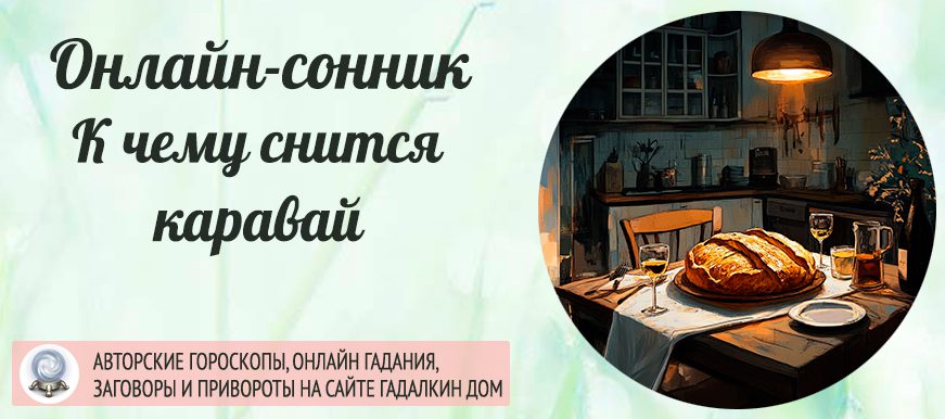 сонник каравай