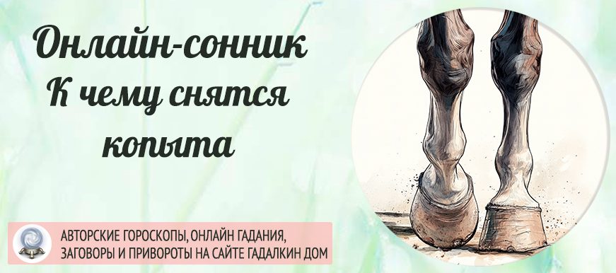 приснились копыта