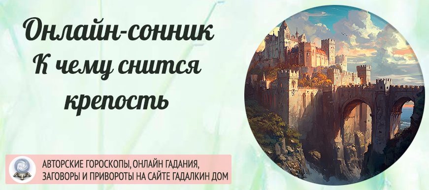 Крепость во сне
