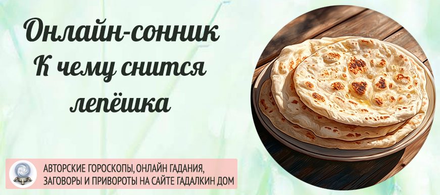 Лепешка сонник