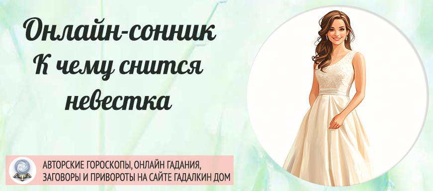 сонник невестка