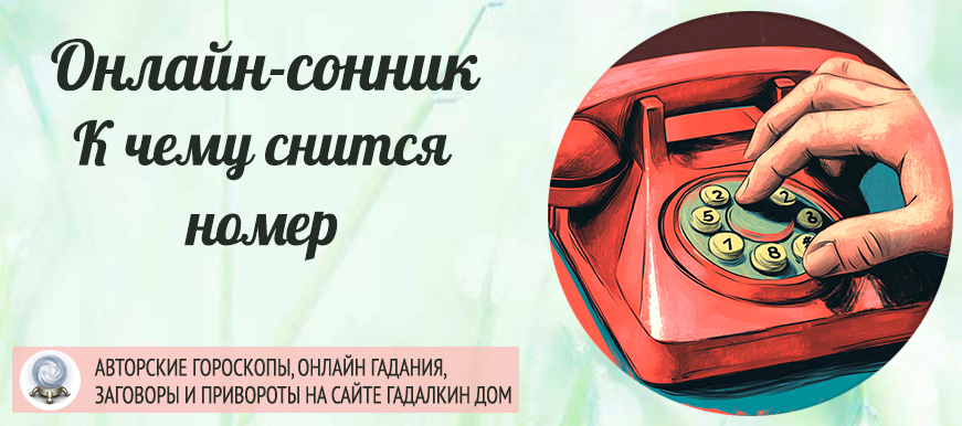 приснился номер