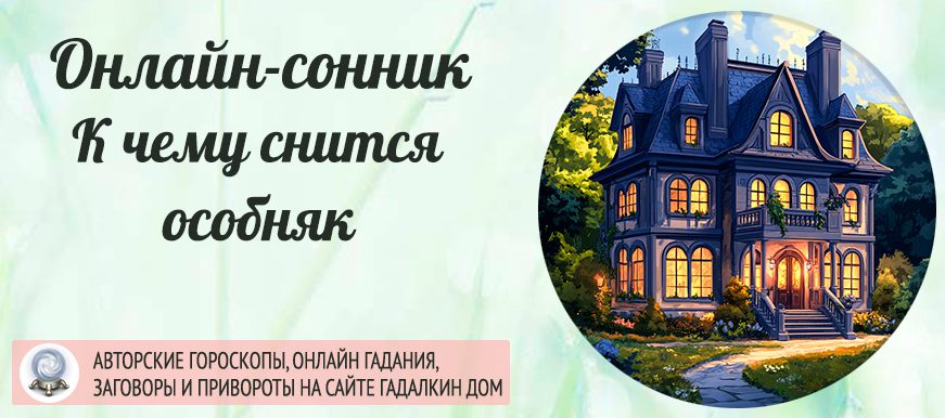 сонник особняк