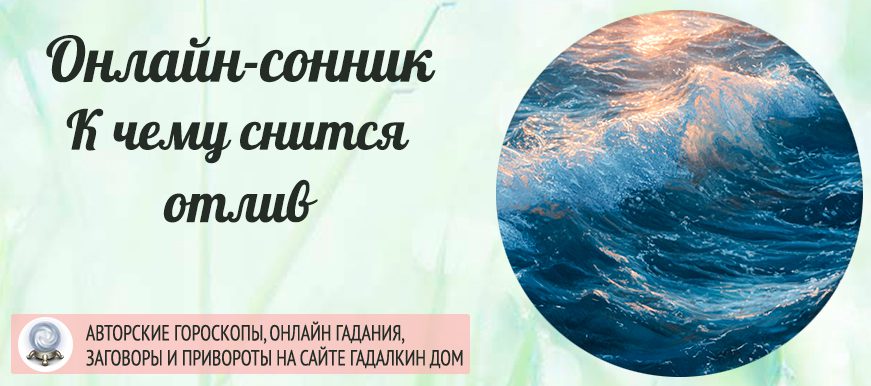 сонник отлив