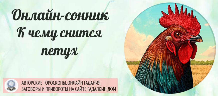 снится петух