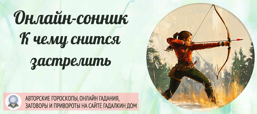 сонник застрелить