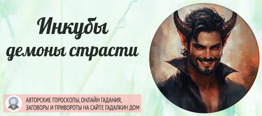 Инкуб - демон, который приходит к женщинам