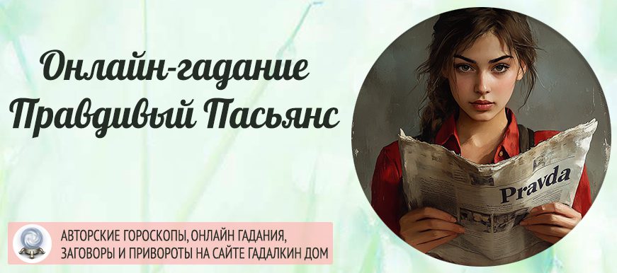 пасьянс гадание правдивое