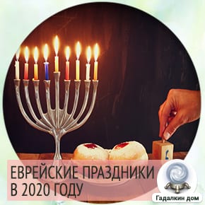 Еврейские празднования в 2020 году