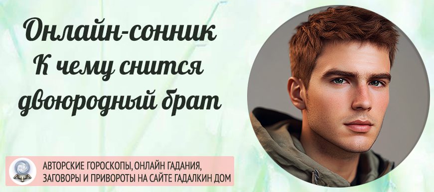 Сонник: двоюродный брат