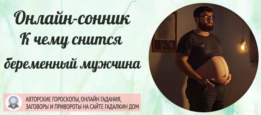 Сонник: беременный мужчина
