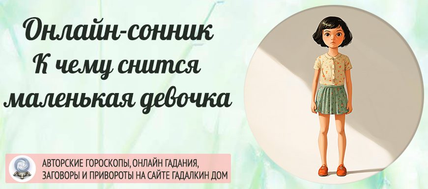 Сонник: маленькая девочка