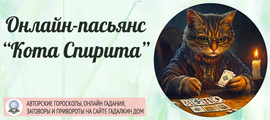 пасьянс кота спирита