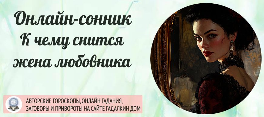 Сонник: жена любовника