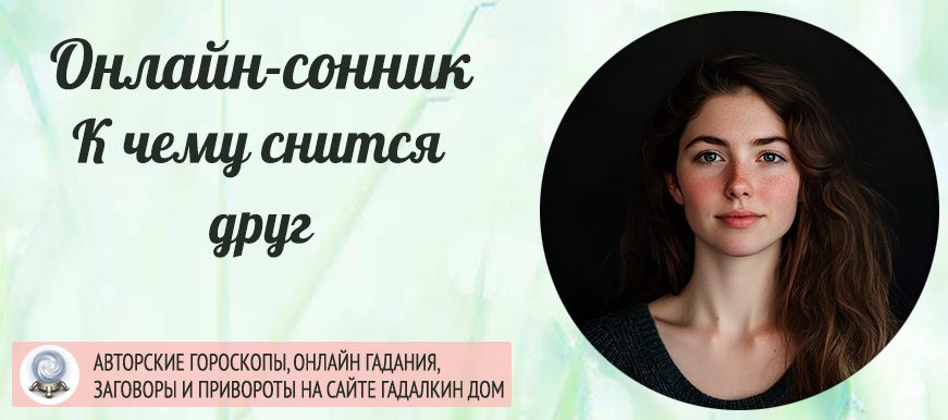 Сонник: друг