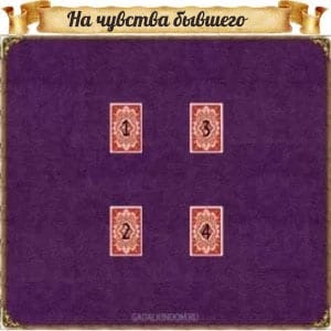 гадания на чувства бывшего парня или мужа