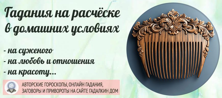 Подборка гаданий с расчёской