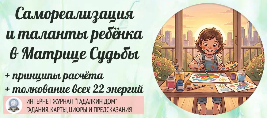 самореализация ребёнка