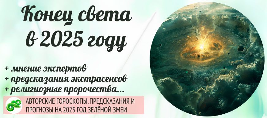 конец света в 2025 году