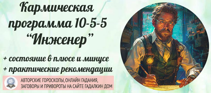 Кармическая программа 10-5-5