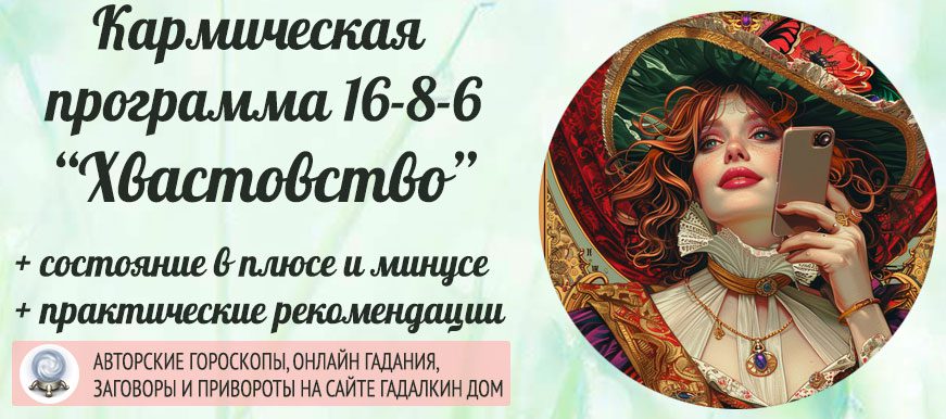 Кармическая программа 16‑8‑6