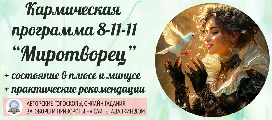 Кармическая программа 8-11-11