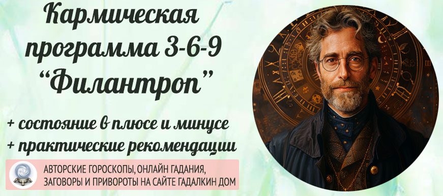 Кармическая программа 3-6-9