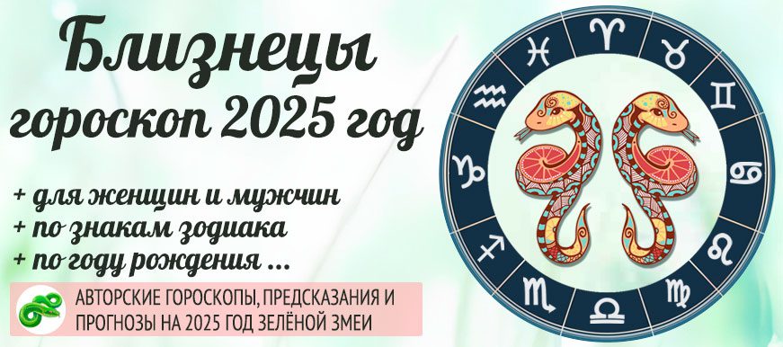 гороскоп на 2025 год Близнецы