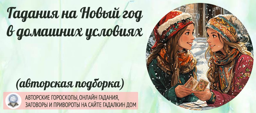 Новогодние гадания на 2025 год