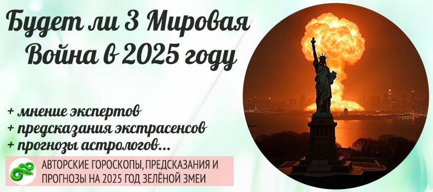 Начнётся ли третья мировая война в 2025 году