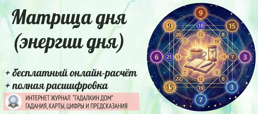 матрица дня