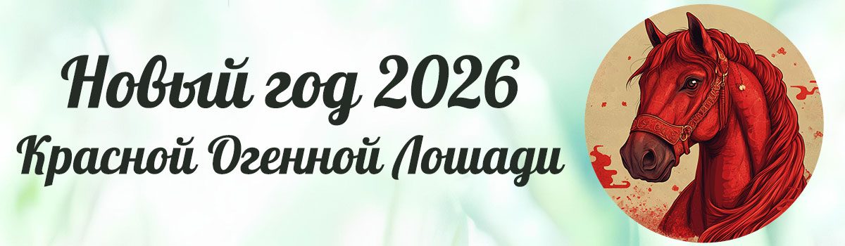 Новый 2026 год Красной Огненной Лошади